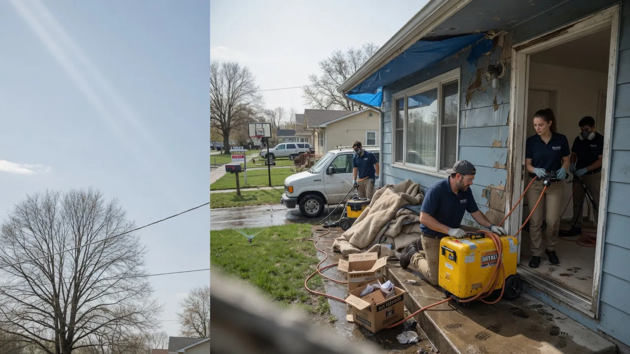 Basement Flood Cleanup in Henley, MO near me